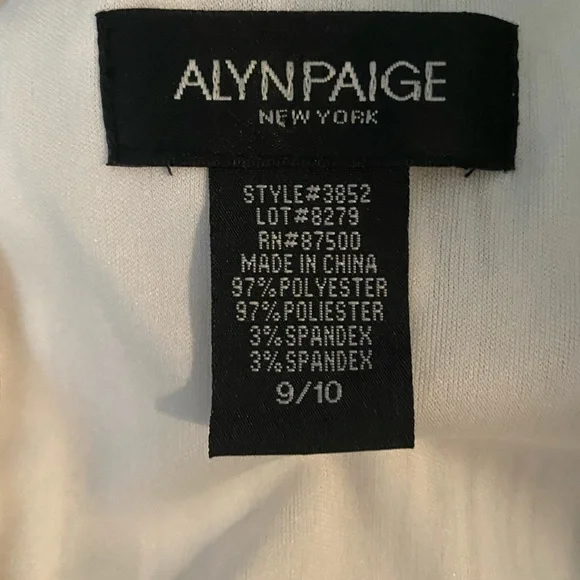 Satin-Like, Brown and White Striped Dress with Halter Top - Picture 8 of 8